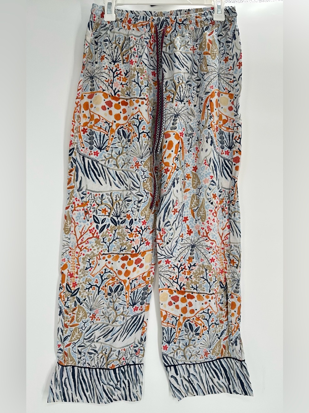 Anthropologie Vikki Chu Pastoral Flannel Sleep Pajama Lounge Pant Small